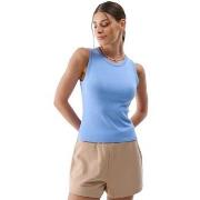 Top 4F KOSZULKA4FBEZREKAWWF132DENIM