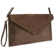Handtasje Vera Pelle kran12darkbrown