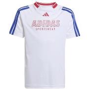 T-shirt Korte Mouw adidas JW7418000WHITESELUB