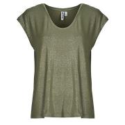 T-shirt Korte Mouw Pieces PCALICE SS GLITTER TEE