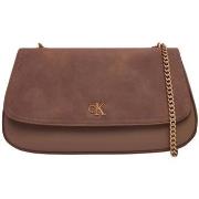 Schoudertas Calvin Klein Jeans CK CONV CHAIN BRUSHED MEDIUM BAG LV04F3...