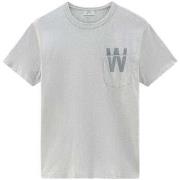 T-shirt Korte Mouw Woolrich -