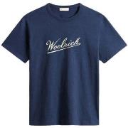 T-shirt Korte Mouw Woolrich -