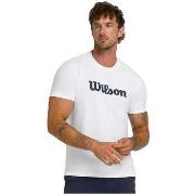 T-shirt Korte Mouw Wilson T-shirt Easy Street blanc