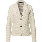 Blazer Street One Striped Structured Basic Blazer 212965