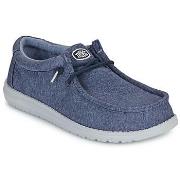 Instappers HEYDUDE Wally Stretch Jersey Navy