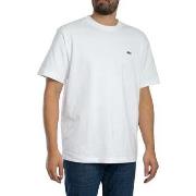 T-shirt Korte Mouw Lacoste T-shirt van zware katoenen jersey