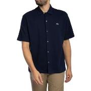Overhemd Korte Mouw Lacoste Shirt met logo en korte mouwen