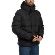 Trainingsjack Superdry Capuchonjas van microvezel voor sportief gebrui...