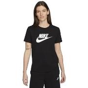 T-shirt Korte Mouw Nike W Nsw Tee Essntl Icn Ftra