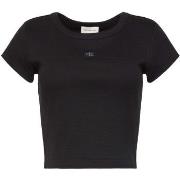 T-shirt Korte Mouw Ck Jeans A- Woven Label 2X2 R