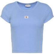 T-shirt Korte Mouw Ck Jeans Woven Label 2X2 Baby