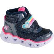 Hoge Sneakers Skechers Heart Lights - Brilliant Rainbow