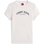 T-shirt Korte Mouw Tommy Jeans Tjw Slim Varsity Ss