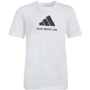 T-shirt Korte Mouw adidas J Camo Train T2