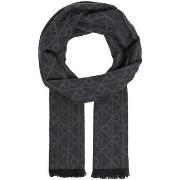 Sjaal Calvin Klein Jeans TONAL AOP WOOL LW SCARF LV04D8064G