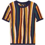 T-shirt Korte Mouw Desigual TS_STRIPES_LACROIX 26SWTK55