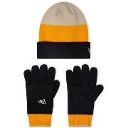 Muts New-Era Yth Stripe Beanie Gloves Us Youth