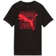 T-shirt Korte Mouw Puma Graphic Cat Tee B