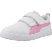 Lage Sneakers Puma Courtflex V3 V Ps White