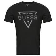 T-shirt Korte Mouw Guess SS BSC PAINTED TRIANGLE TEE