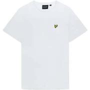 T-shirt Korte Mouw Lyle &amp; Scott Plain T-Shirt White
