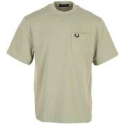 T-shirt Korte Mouw Fred Perry Pocket Detail T-Shirt