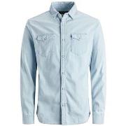 Overhemd Lange Mouw Jack &amp; Jones 12138115 SHERIDAN-LIGHT BLUE