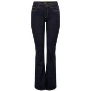 Bootcut Jeans Only 15327135 BLUSH-DARK BLUE DENIM