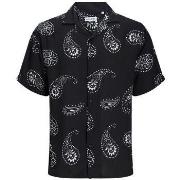 Overhemd Lange Mouw Jack &amp; Jones 12248448 ABSTRACT-BLACK