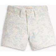 Korte Broek Levis A4614 0001 - WELLTHREAD 80S MOM SHORT-ABSTRACT INDIG...