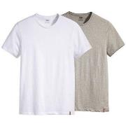 T-shirt Levis 79541 0003 - TWO PACK TEE-1 WHITE, 1 GREY