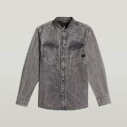 Overhemd Lange Mouw G-Star Raw D23616-D540-H162 SUN FADE GRAPHITE GREY