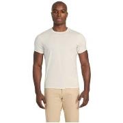 T-shirt Korte Mouw Guess M4GP39 K7HD0 PIMA-G1V7 RESORT SAND