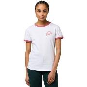 T-shirt Korte Mouw Wrangler 112371125-WHITE