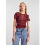 Onderhemden Pieces 17095132 SICCA-TAWNY PORT