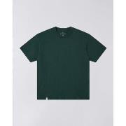 T-shirt Korte Mouw Edwin I035016 OVERSIZE BASIC TEE-3F9.67 GREEN GABLE...