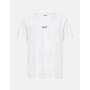 T-shirt Korte Mouw Dondup US198 JF0195U DU6-000 WHITE