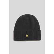 Muts Lyle &amp; Scott HE2314A LAMBSWOOL BLEND RIBBED-W155 JET BLACK MA...