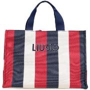 Boodschappentas Liu Jo L TOTE STRIPED CANVAS 2A6026 T2176