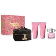 Geurset Versace Bright Crystal - 90ml keulen+Locion + Gel + Nec.