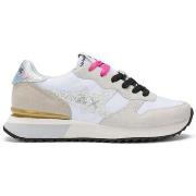 Lage Sneakers Sun68 Z36214 STARGIRL GLITTER-591 01 BIANCO