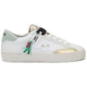 Lage Sneakers Sun68 Z36242 KATY LEATHER-553 0128 BIANCO/VERDE
