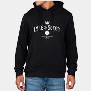 Sweater Lyle &amp; Scott Cheers to tradition graphic hoodie