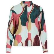 Blouse Vila Lulu Kai Shirt - Holly Belly/Multicolor