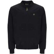 Windjack Fila Gold Smith Archive Inspired Jacket Black