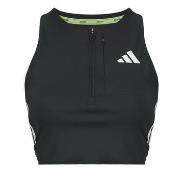 Sport BH adidas Adizero Running Gel Pocket Crop Long-Sleeve Top