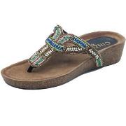 Teenslippers Cinzia Soft IT1011 Brown