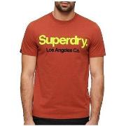 T-shirt Korte Mouw Superdry T-shirt Core Logo Classic Washed