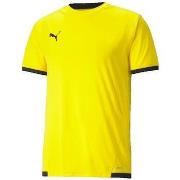T-shirt Korte Mouw Puma T-shirt teamLIGA Jaune